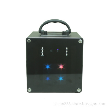 hot selling wooden portable outdoor party karaoke speaker